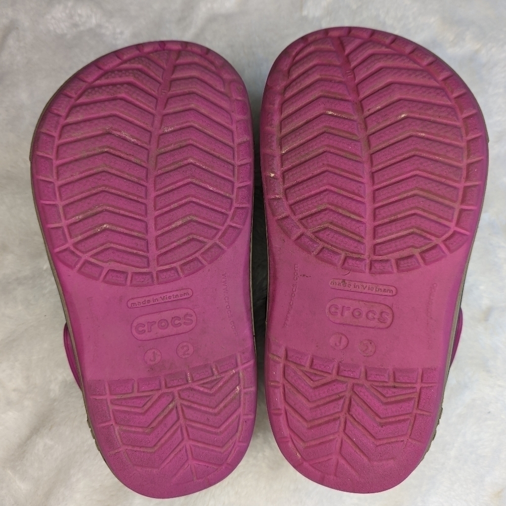 Crocs║Pink Clogs║Size 2 - Picture 4 of 4